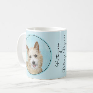 Portugiesisch Podengo Pequeno Malerei - Originelle Kaffeetasse