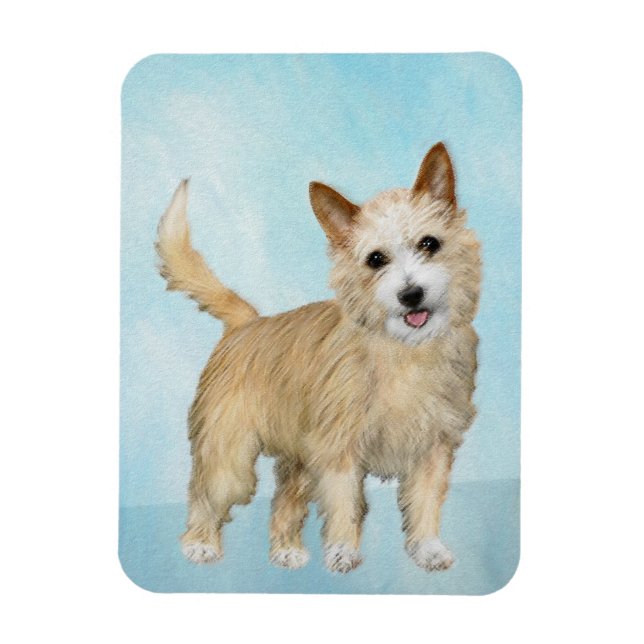 Portugiesisch Podengo Pequeno Malerei - Originelle Magnet (Vertikal)