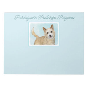 Portugiesisch Podengo Pequeno Malerei - Originelle Notizblock