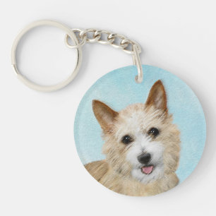 Portugiesisch Podengo Pequeno Malerei - Originelle Schlüsselanhänger