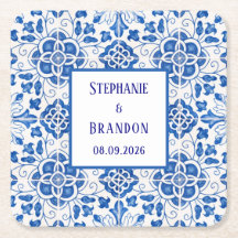Portugiesisch Tiles Blue Mediterranean Wedding