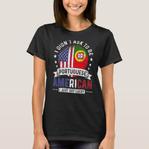 Portugiesische amerikanische Länder Flaggen: Portu T-Shirt