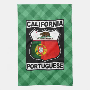 Portugiesische amerikanische Tee-Tücher Küchentuch