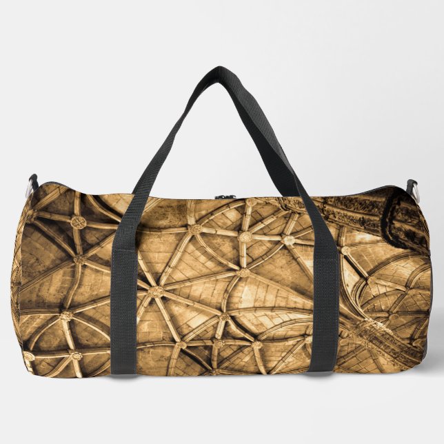 Portugiesische Architektur Duffle Bag (Vorderseite)