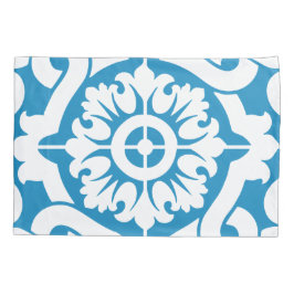 Portugiesische blaue Fliesen 1 Kissenbezug