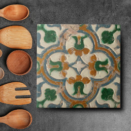 Portugiesische Blume Azulejos Fliese