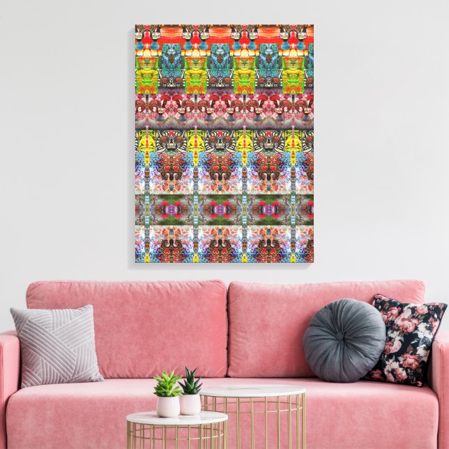 Portugiesische Designs Leinwand (Insitu (Wohnzimmer))