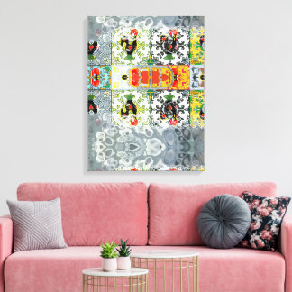 Portugiesische Designs Leinwand