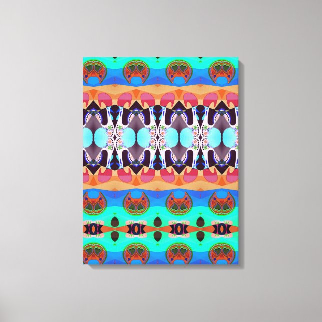 Portugiesische Designs Leinwand (Vorderseite)