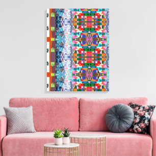 Portugiesische Designs Stretched Canvas Print Leinwanddruck