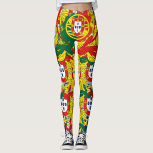 Portugiesische Entwürfe Leggings