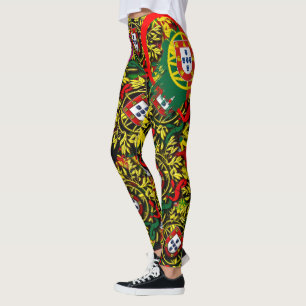 Portugiesische Entwürfe Leggings