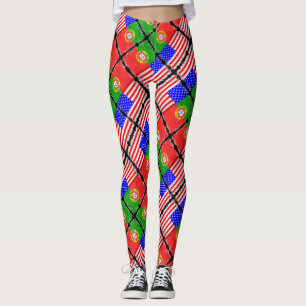 Portugiesische Entwürfe Leggings