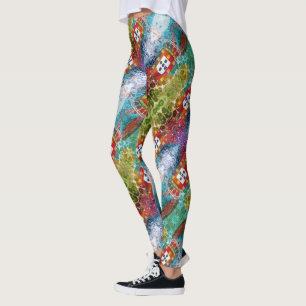 Portugiesische Entwürfe Leggings