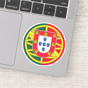 Portugiesische Flagge Aufkleber