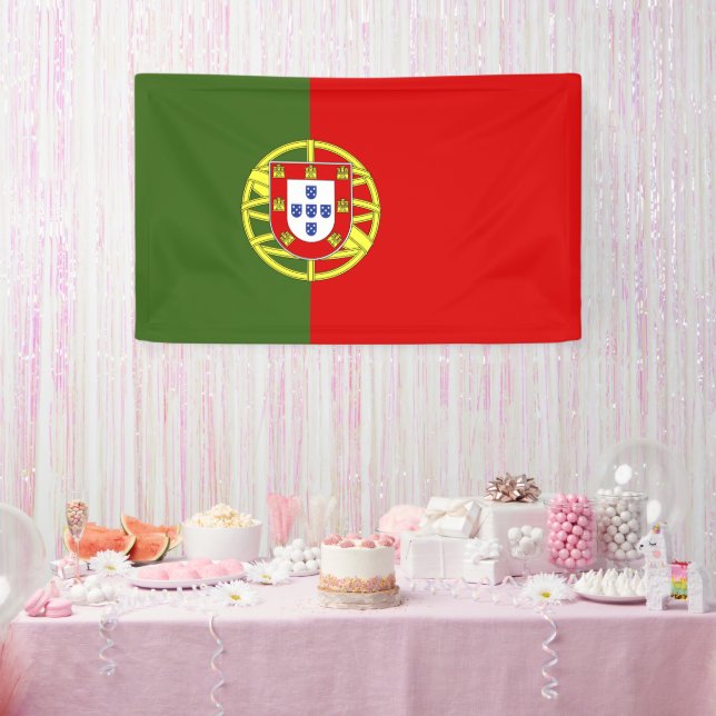 Portugiesische Flagge Banner (Party)
