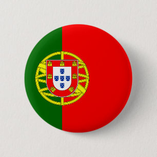 Portugiesische Flagge Button