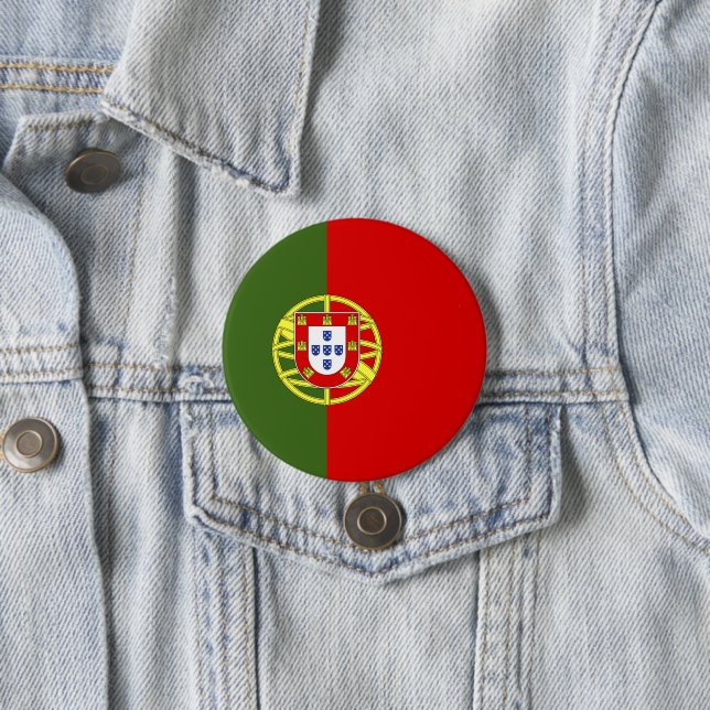 Portugiesische Flagge Button (Beispiel)