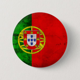 Portugiesische Flagge Button