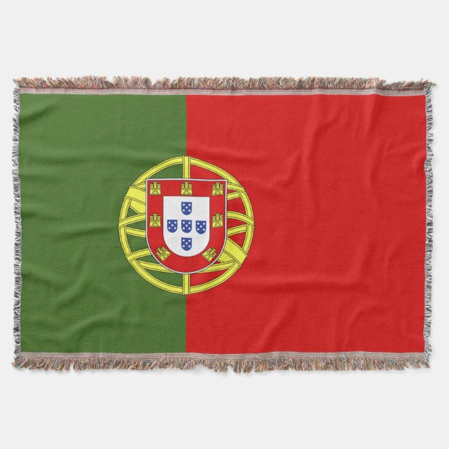 Portugiesische Flagge Decke (Vorderseite)