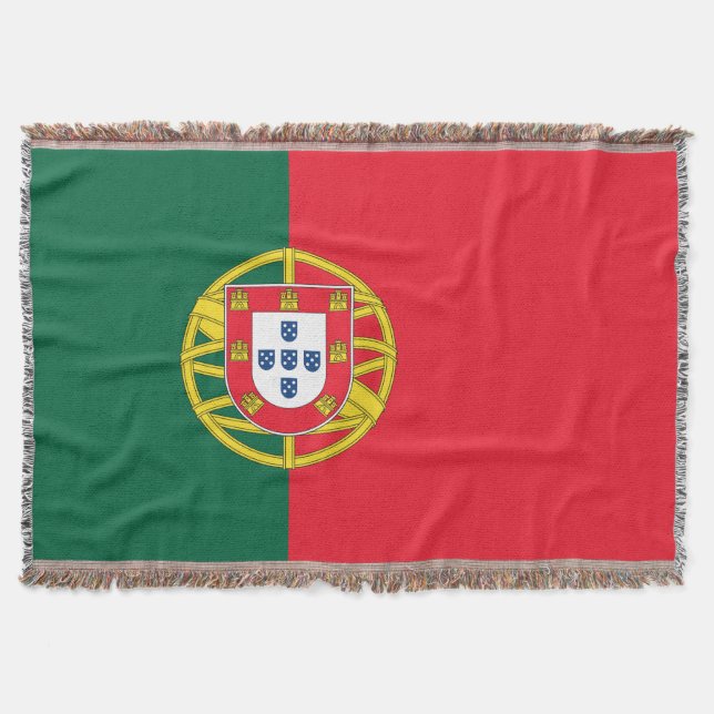 Portugiesische Flagge Decke (Vorderseite)