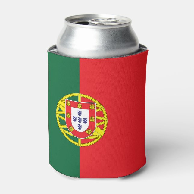 portugiesische Flagge Dosenkühler (Kanne Vorderseite)