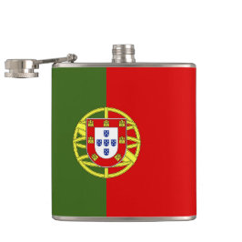 Portugiesische Flagge Flachmann