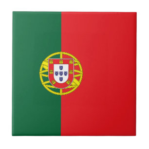 portugiesische Flagge Fliese