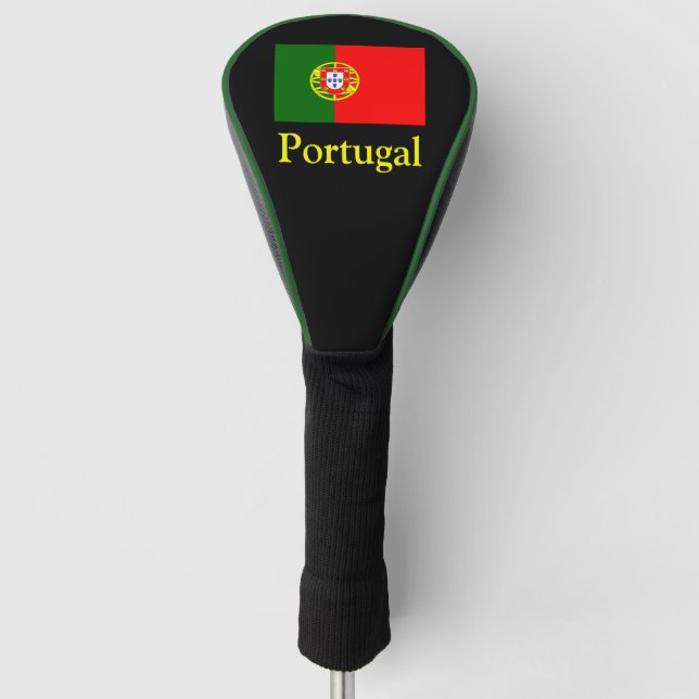 Portugiesische Flagge für Zollfahrer Golf Headcover (Vorderseite)