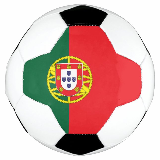 portugiesische Flagge Fußball (Vorderseite)