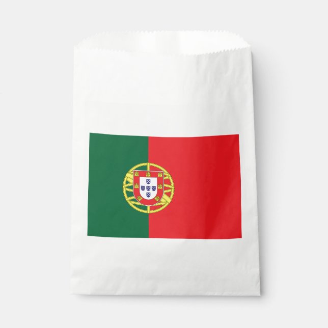 portugiesische Flagge Geschenktütchen (Vorderseite)