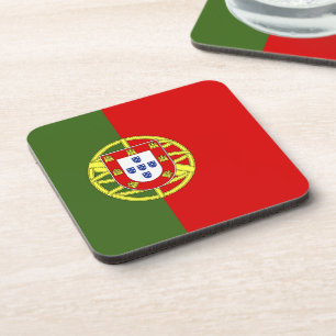Portugiesische Flagge Getränkeuntersetzer