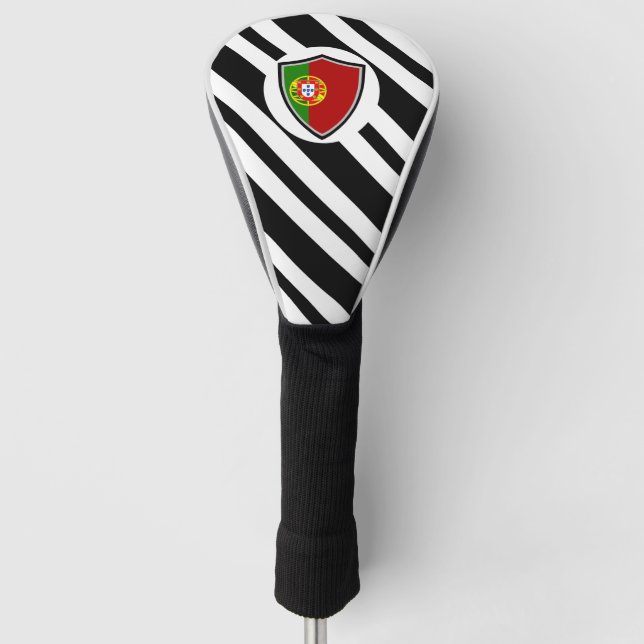 Portugiesische Flagge Golf Headcover (Vorderseite)
