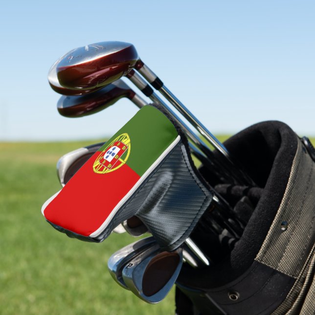 Portugiesische Flagge Golf Headcover (In Situ)