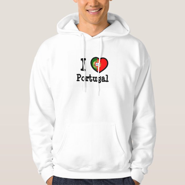 portugiesische Flagge Hoodie (Vorderseite)