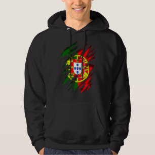 Portugiesische Flagge Hoodie