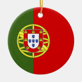 Portugiesische Flagge Keramik Ornament