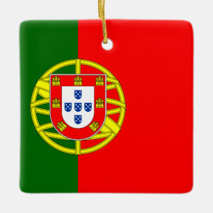 Portugiesische Flagge Keramikornament
