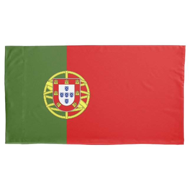 Portugiesische Flagge Kissenbezug (Vorderseite)
