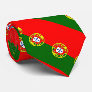portugiesische Flagge Krawatte