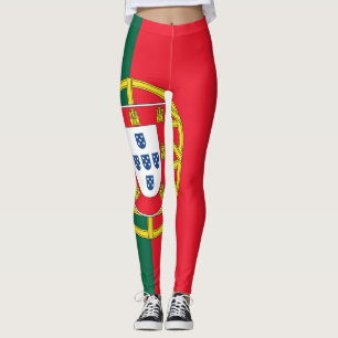 Portugiesische Flagge Leggings