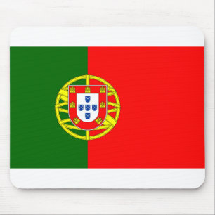 portugiesische Flagge Mousepad