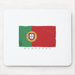 portugiesische Flagge Mousepad