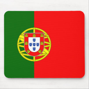 portugiesische Flagge Mousepad