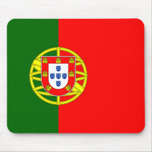 portugiesische Flagge Mousepad