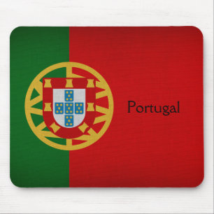 portugiesische Flagge Mousepad