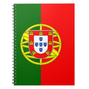 portugiesische Flagge Notizblock