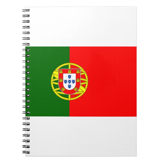 portugiesische Flagge Notizblock (Vorderseite)