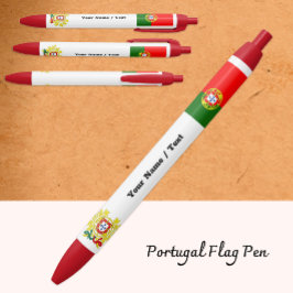 Portugiesische Flagge Pen, Portugal / Werbung Kugelschreiber