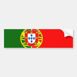 Portugiesische Flagge (Portugal) Autoaufkleber